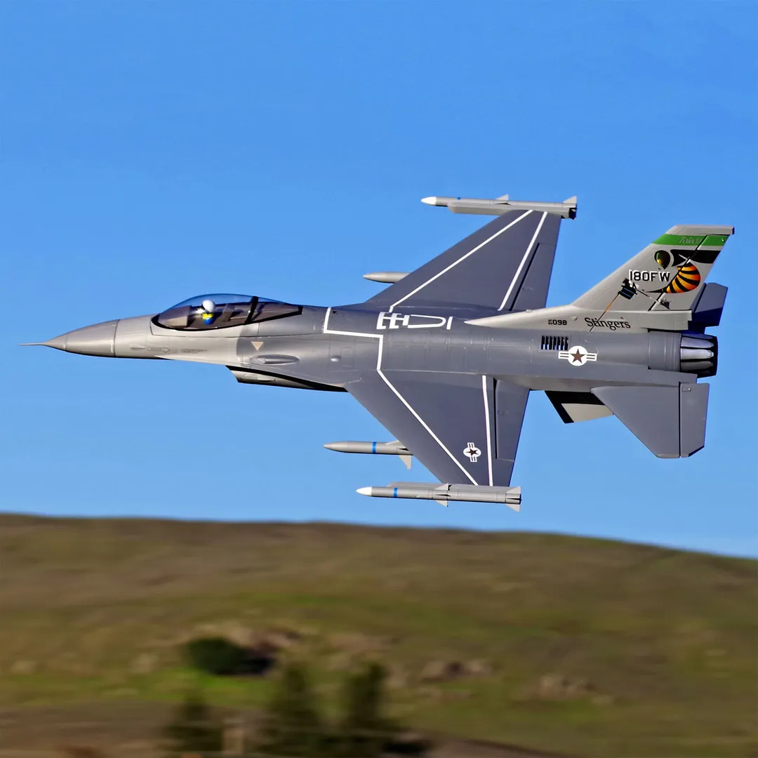 FMS F-16C 70mm EDF Fighting Falcon PNP w/Reflex V2-HOBBY ZONE