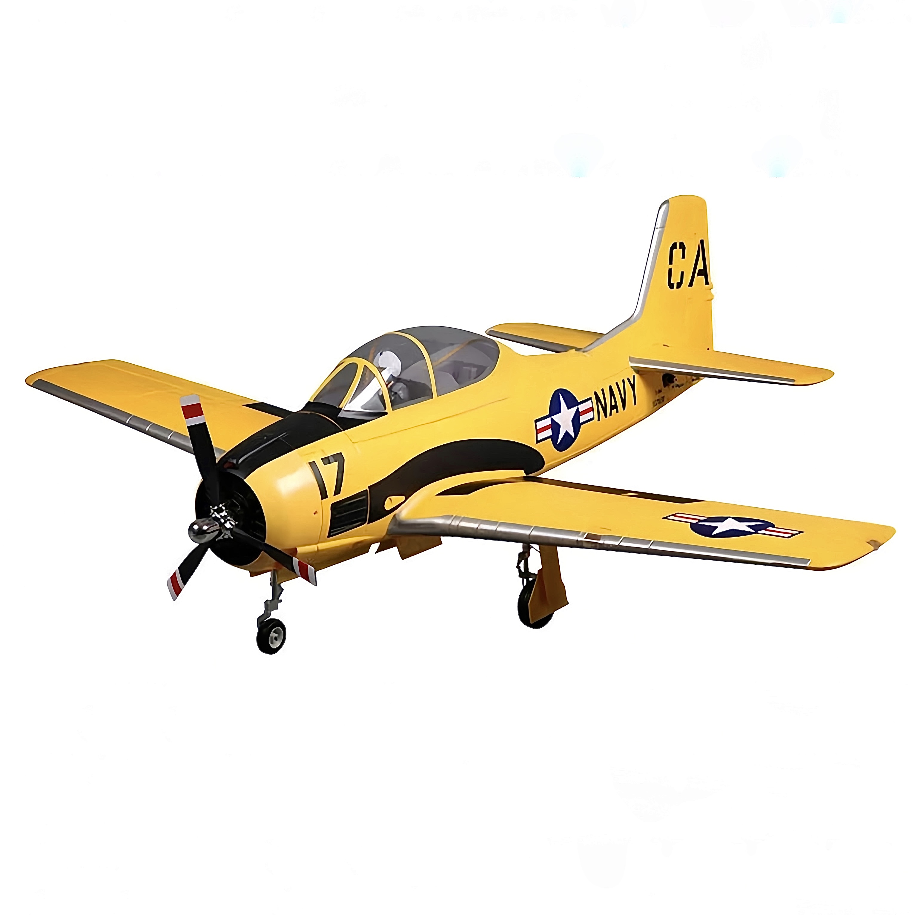 FMS 1400mm T-28D Yellow Parts-HOBBY ZONE