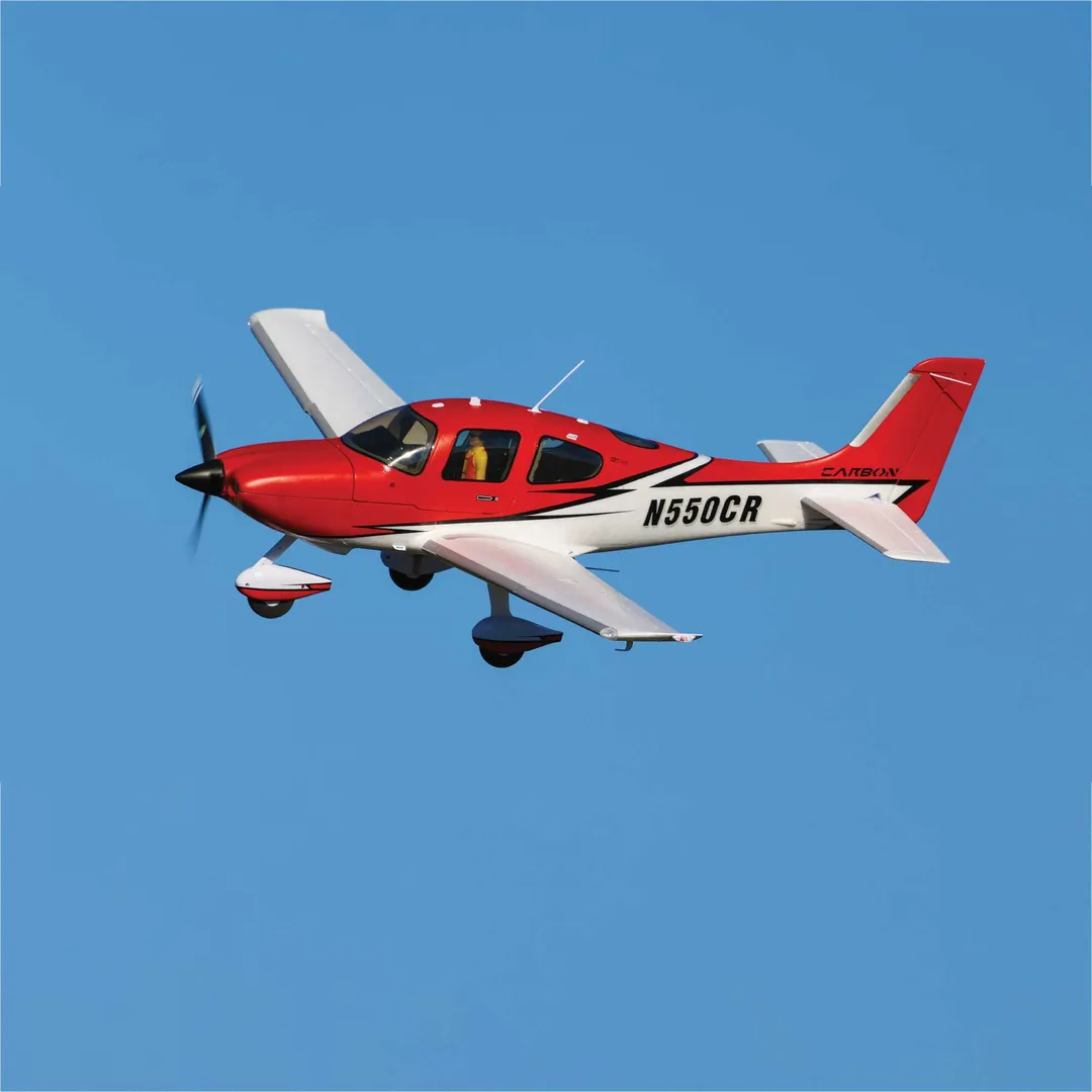 E-flite Cirrus SR22T Red 1.5m BNF Basic-HOBBY ZONE